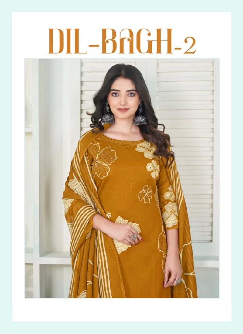 Dil Bagh Vol 2 By Levisha Cambric Cotton Printed Dress Material Online Wholesale